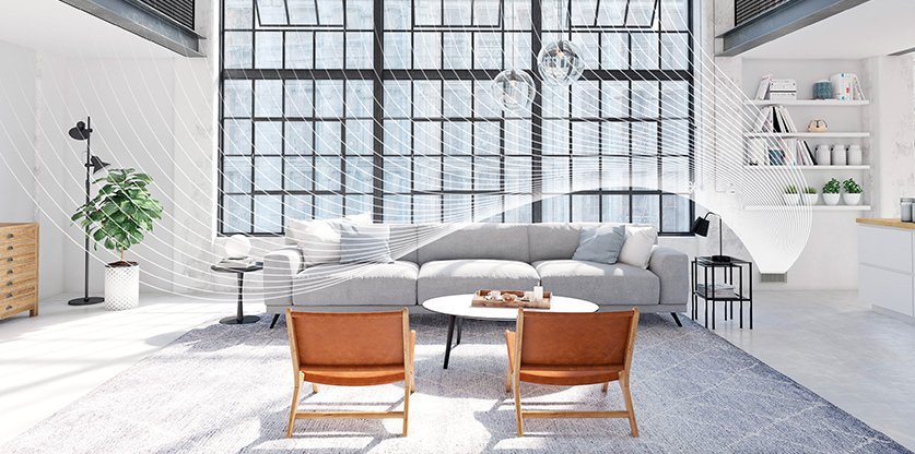Ein Wohnzimmer 